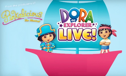 Dora The Explorer LIVE Dora's Pirate Adventure